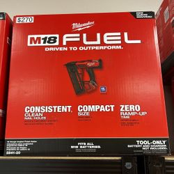 Milwaukee M18 Fuel 16 Gauge Angled  Finish Nailer 