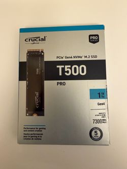 Crucial T500 1TB M.2 NVMe SSD **NEW**