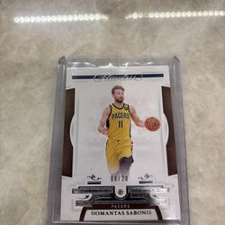 2020-21 Panini Flawless - Domantas Sabonis #15 /20