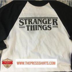 Stranger Things Baseball Tee