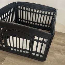Small dog plastic cage