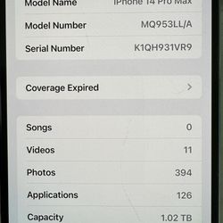 iPhone 14 Pro Max - 1TB