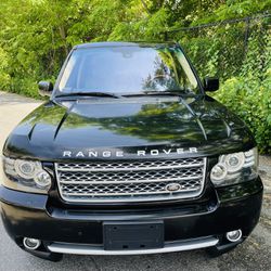 2012 Land Rover Range Rover Supercharged Black 