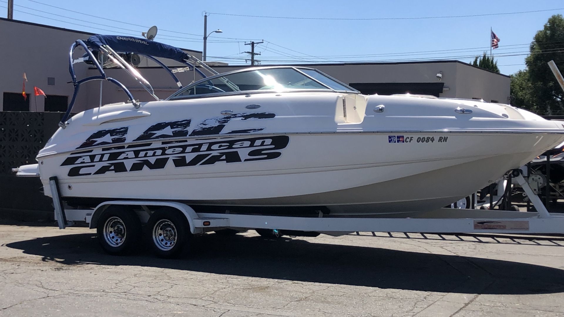 Chaparral Deck Boat