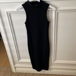 Shein Black Cotton Dress 5$.  Size Small
