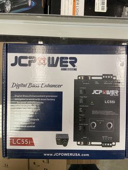 JCPower LC55i Digital Bass Enhancer 2 Speaker Level Inputs