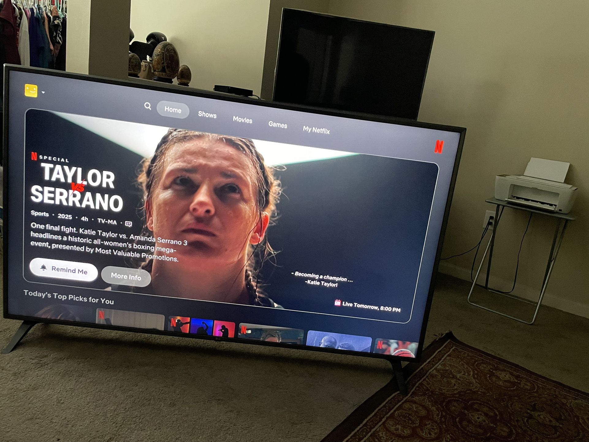 LG 75” Class 4K UHD 2160P Web OS Smart Tv