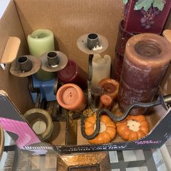 Candles And Candle Holders