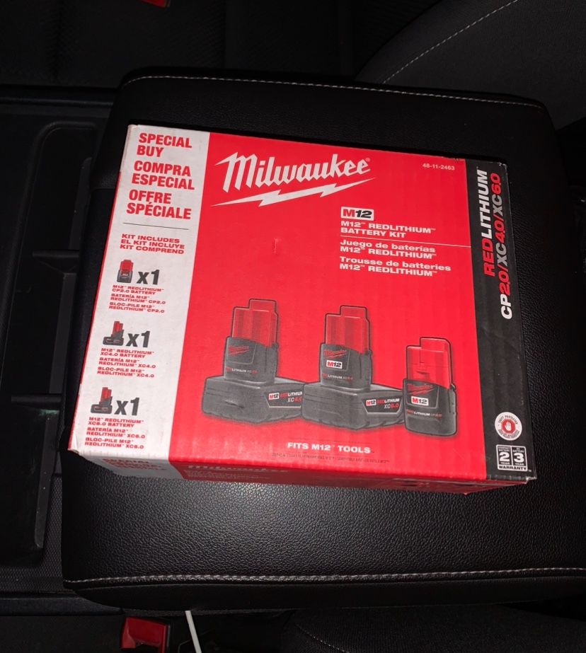 Milwaukee M12 Battery Pack 