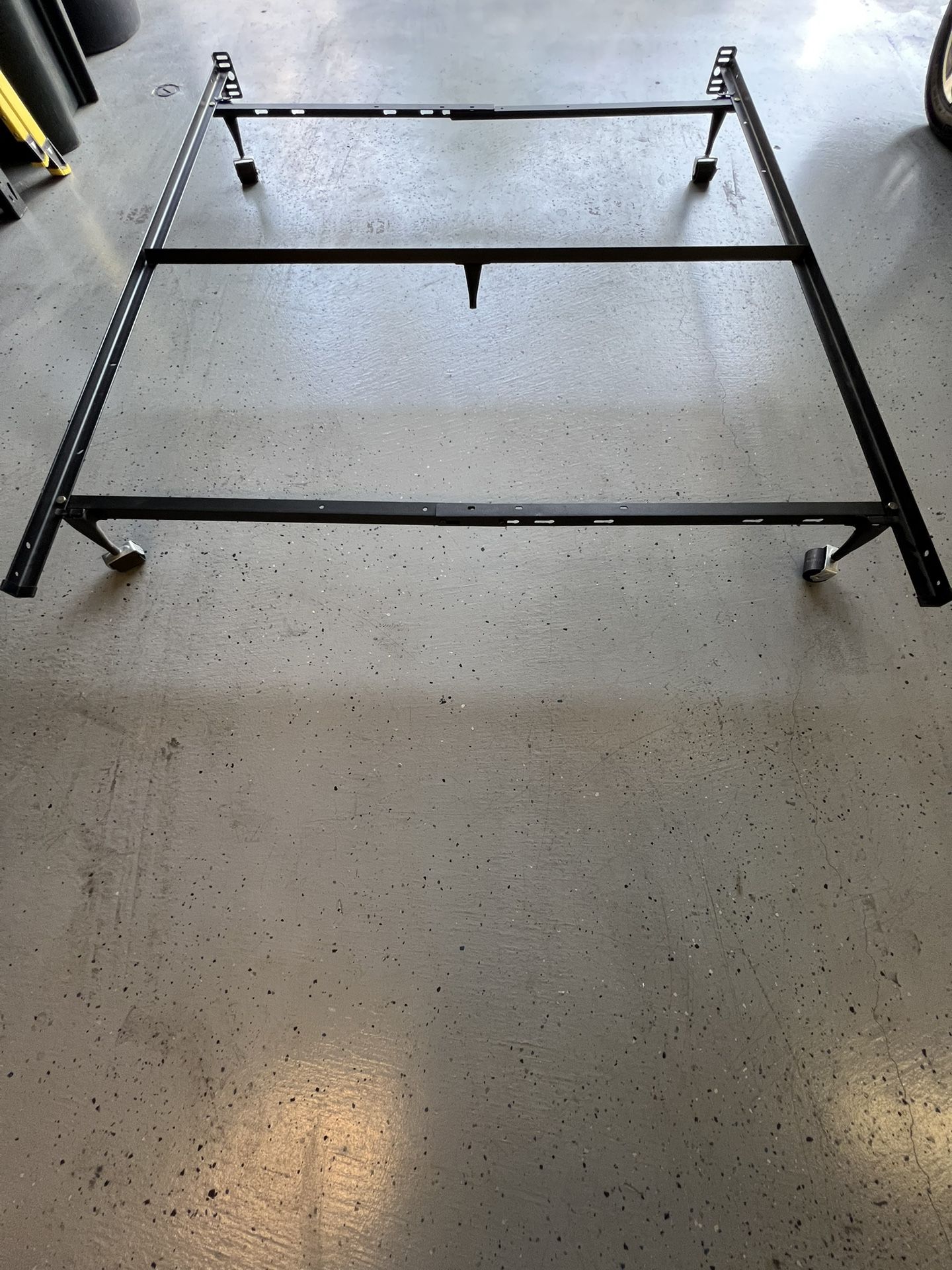 Adjustable Bed Frame (with wheels)