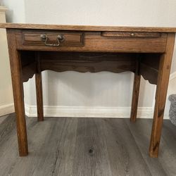 Vintage Oak Desk 