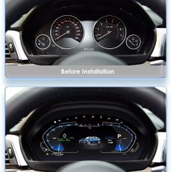 BMW 3, 4 series Digital LCD Instrument Cluster Speedometer 12.3" for f30 f31 f32 f36 m3 m4 2012-2018