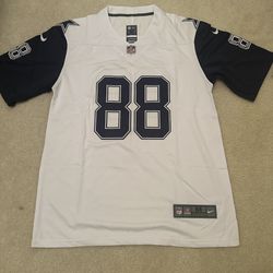 Ceedee Lamb White Sleeve Football Jersey