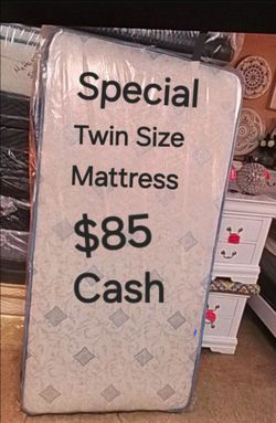 Good Deal Special Twin Size Mattress Only $85 cash