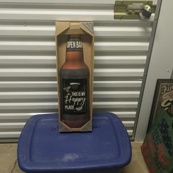 Wall decoration and bottle opener