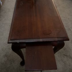 Antique Style Side Coffee Table 