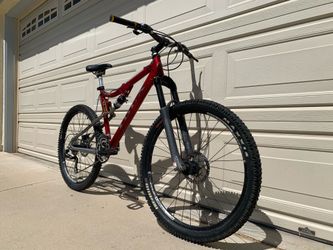 Full Suspension Disc Brake Mountain Bike w/ Rockshox & Marzocchi - Large