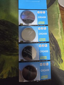 Cr2450 Key Fob Battery