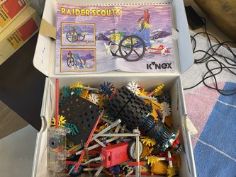 Box Of knex Including Raider scouts