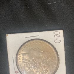 1902 O Morgan Silver Dollar 