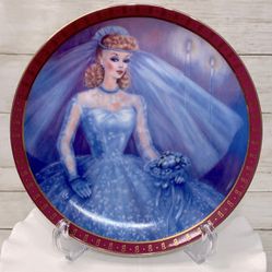 VTG Danbury Mint Barbie Bride-To-Be Collector's Plate