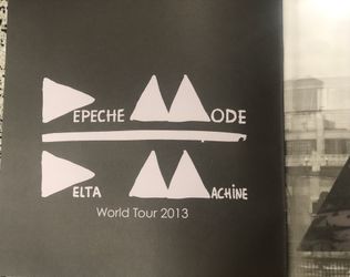 DEPECHE MODE - Delta Machine World Tour 2013 Programme