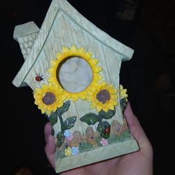 Ceramic Bird House Decor 