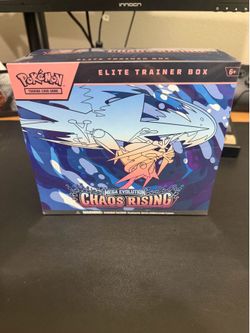 Chaos Rising Elite Trainer Box : Pokemon Trading Cards