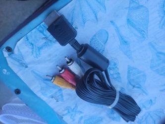 PLAYSTATION  1..2..3. AV CABLE FOR TV. Sony GENUINO  ORIGINAL 