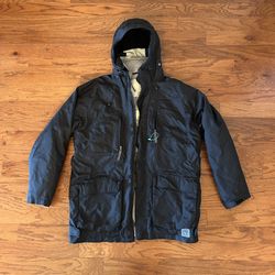 Men’s Ski Jacket with Hood & Removable Lining (Size Large) Weatherproof / Storm Shield System 3