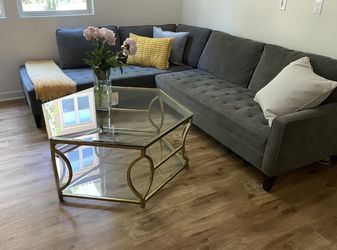 West Elm sofa