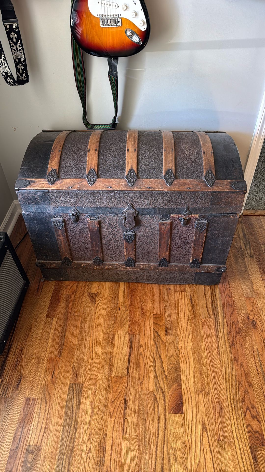 Antique Ornate Trunk