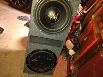 Kicker 12 with  ground zero 12