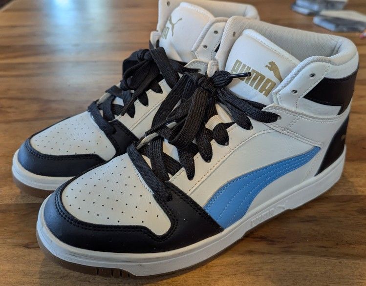 Puma Layups High Tops Size 9