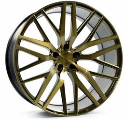 AXE EX30 Wheels 20x10 Bronze Rims Set of 4 any bolt pattern offset-42 cb72.6