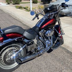 2007 custom Harley Fatboy