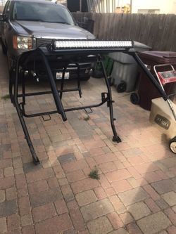 Rzr roof light bar and cage 250 OBO