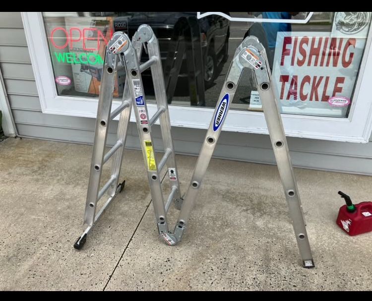 Werner M 8 16 Multi Position Ladder
