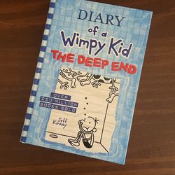 Signed Copy Of Diary Of A Wimpy Kid ‘The Deep End’