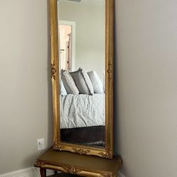 Antique Mirror/small console