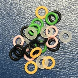 25 pc. Multicolor Wacky-Rings