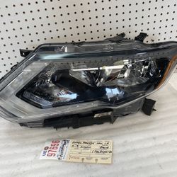 2017 2019 NISSAN ROGUE LEFT SIDE HALOGEN HEADLIGHT LAMP OEM