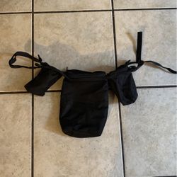 Universal Stroller Organizer Cup And Zipper Sections - Excellent Condition 