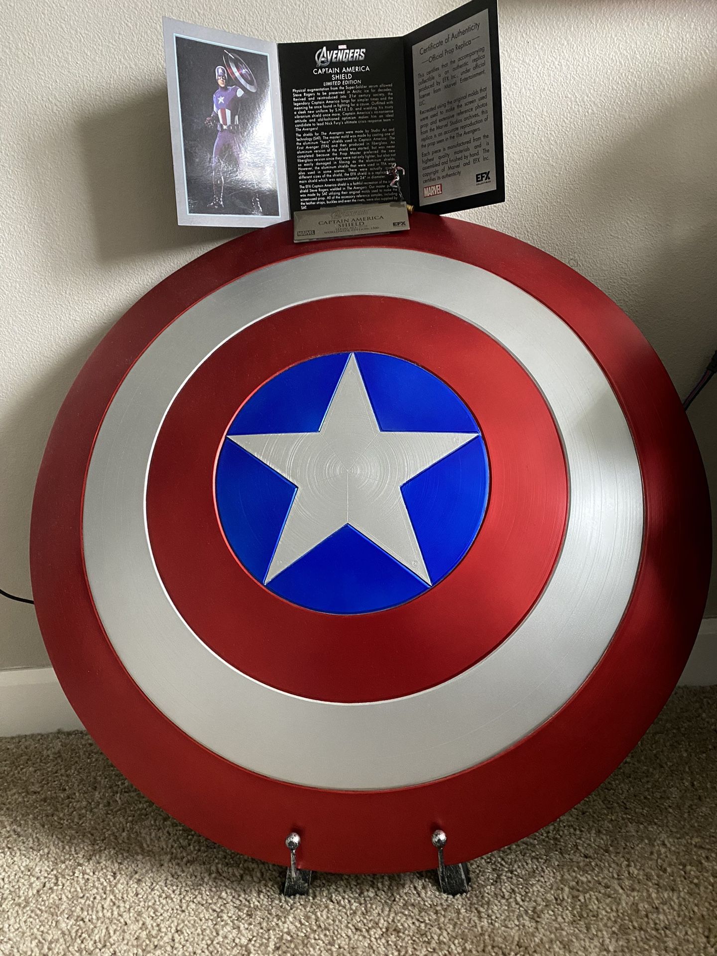 EFX Captain American Shield Avengers 1