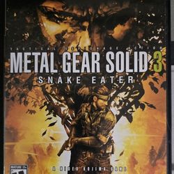 Metal Gear Solid 3: Snake Eater for PS2