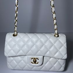 Channel Bag - White