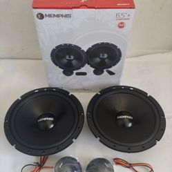 MEMPHIS 1 PAIR 6.5" 100 WATTS COMPONENT SET CAR SPEAKER