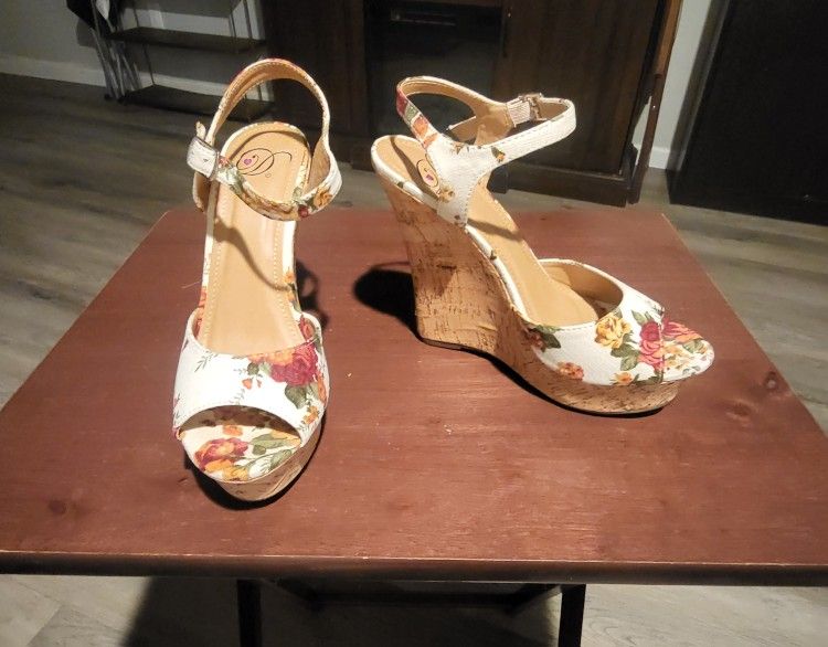 Women's Wedge Hells Shoes