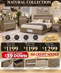 🛏️ STORAGE BEDROOM SET — STYLE + EXTRA STORAGE!