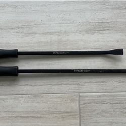 2 Pittsburgh Pry Bar Set 24” and 18”